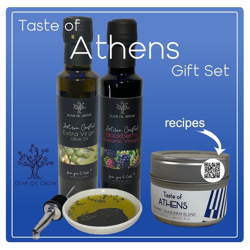 Taste of ATHENS Gift Set – OLIVE OIL GROVE