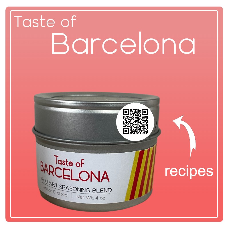 Taste of Barcelona gourmet seasoning blend