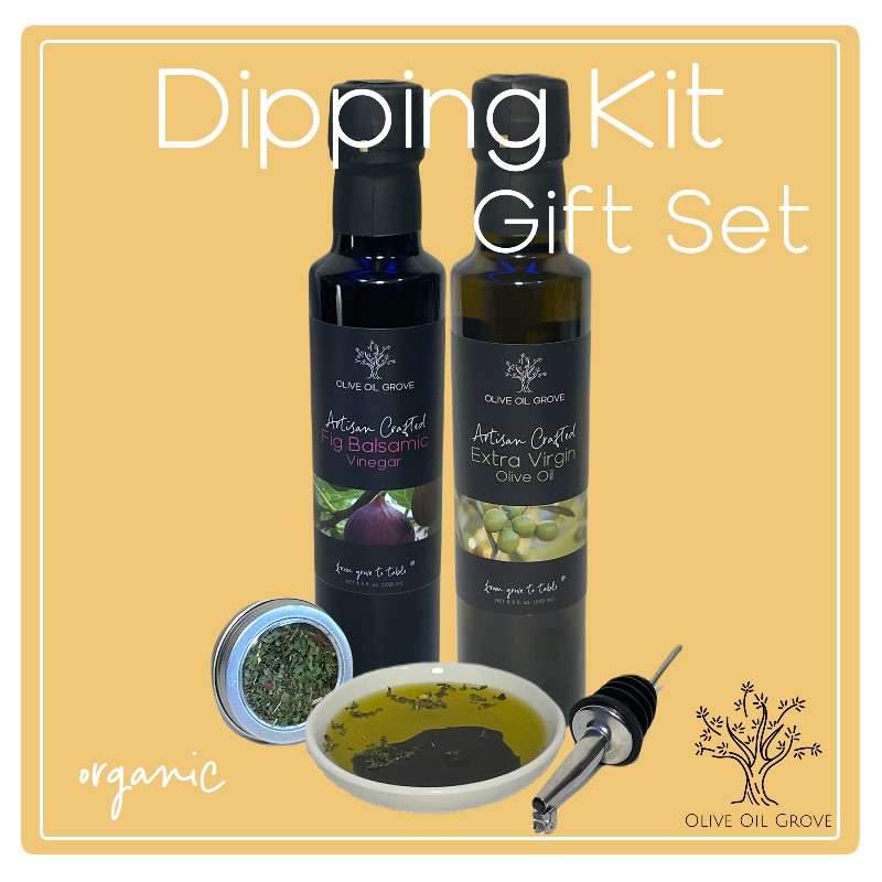 Dipping Kit Gift Set (organic) 2 bottles