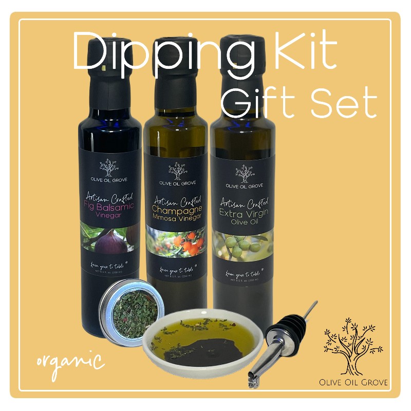 Dipping Kit Gift Set (organic) 3 bottles