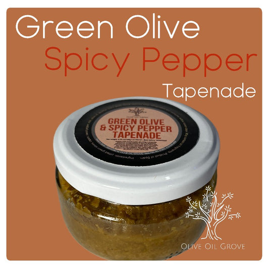 Green Olive & Spicy Pepper Tapenade