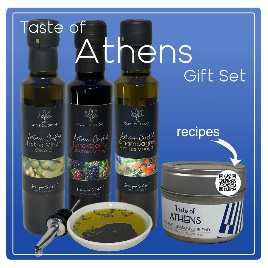 Taste of ATHENS Gift Set – OLIVE OIL GROVE